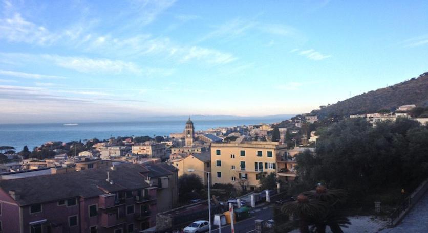 La Panoramica Nervi Apartment Genoa Bagian luar foto